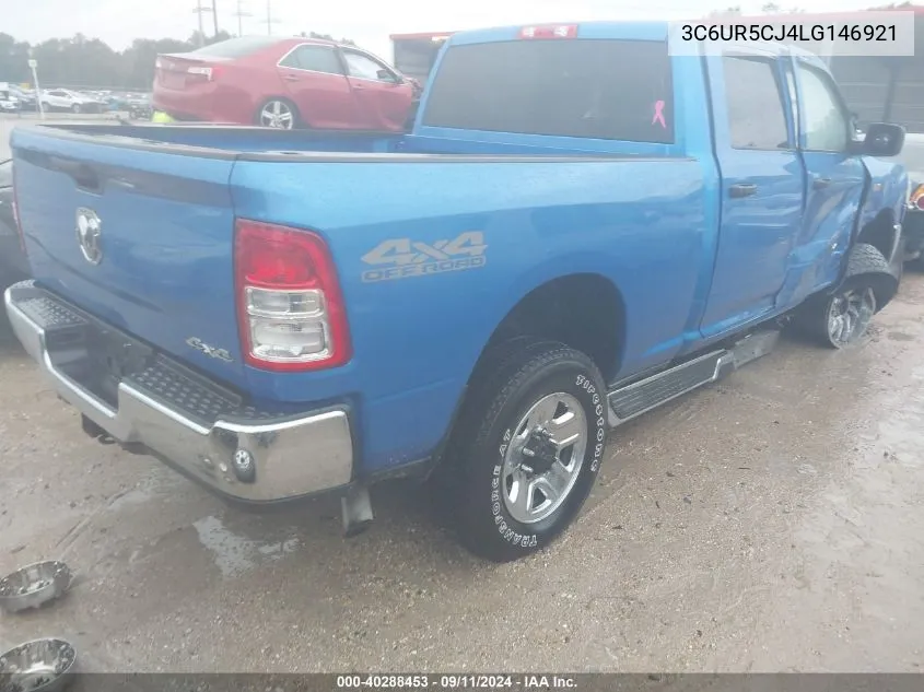 2020 Ram 2500 Tradesman 4X4 6'4 Box VIN: 3C6UR5CJ4LG146921 Lot: 40288453