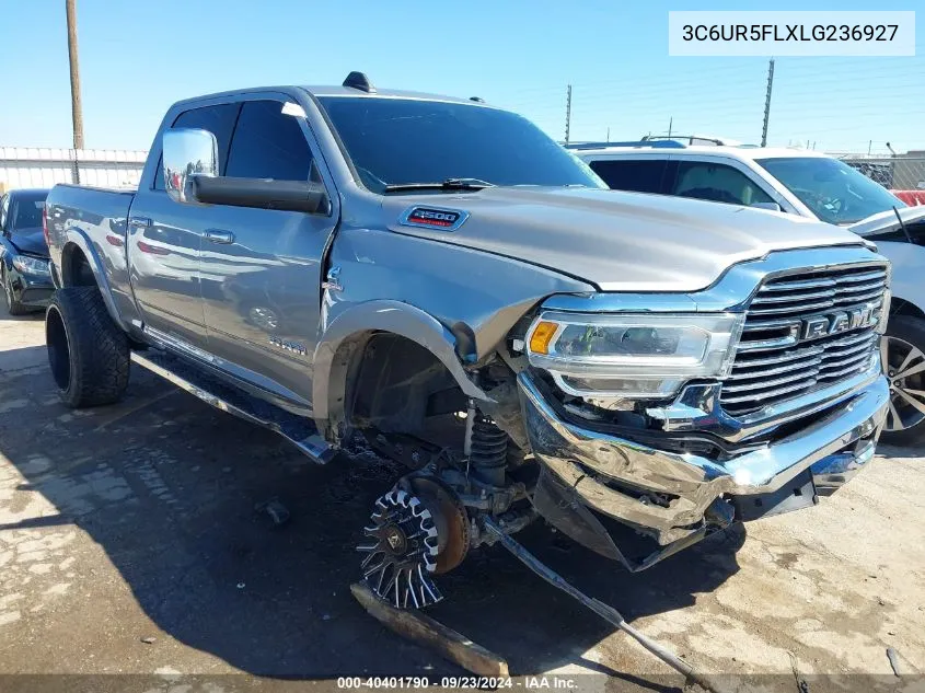 2020 Ram 2500 Laramie VIN: 3C6UR5FLXLG236927 Lot: 40401790