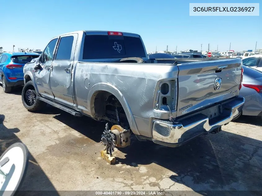 2020 Ram 2500 Laramie VIN: 3C6UR5FLXLG236927 Lot: 40401790