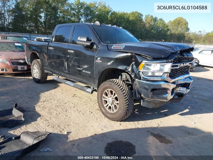 2020 Ram 2500 Tradesman VIN: 3C6UR5CL6LG104588 Lot: 40433180