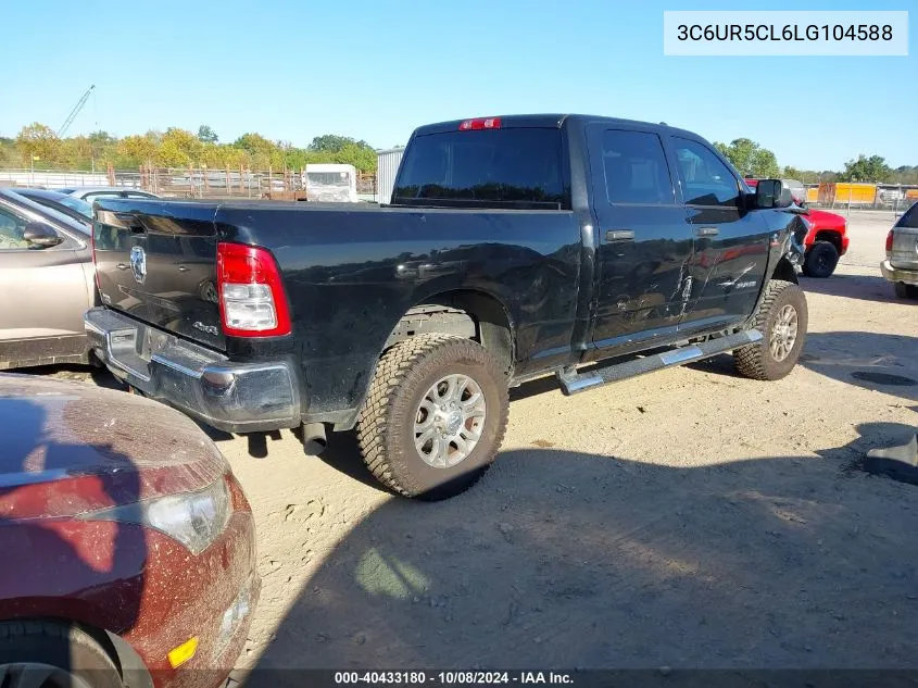 2020 Ram 2500 Tradesman VIN: 3C6UR5CL6LG104588 Lot: 40433180