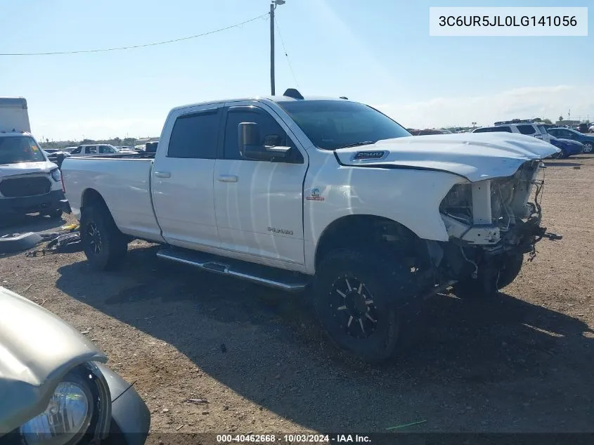 2020 Ram 2500 Big Horn 4X4 8' Box VIN: 3C6UR5JL0LG141056 Lot: 40462668