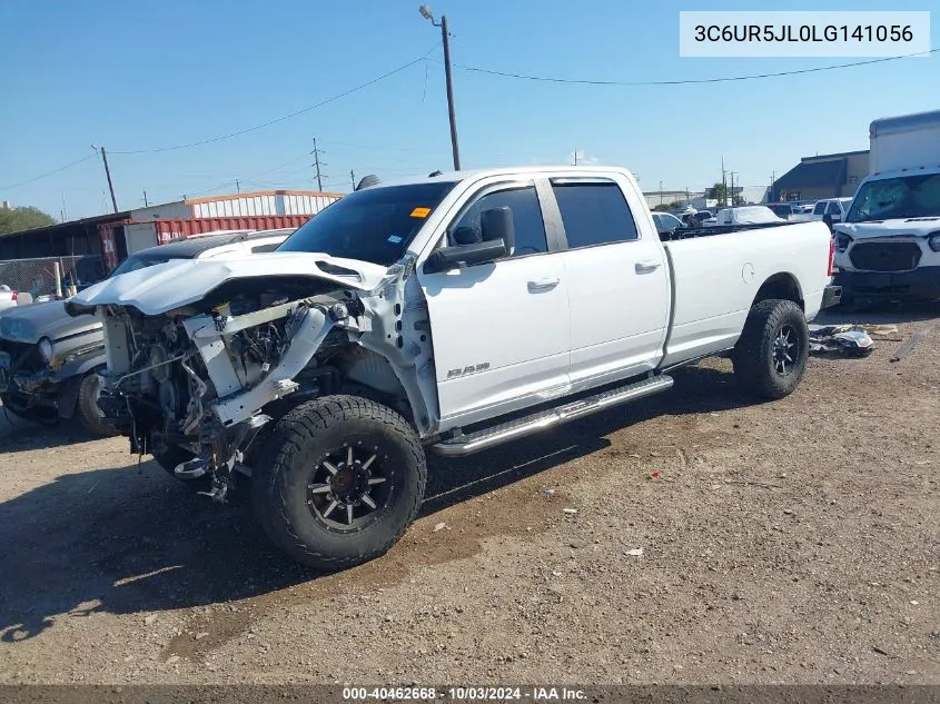 2020 Ram 2500 Big Horn 4X4 8' Box VIN: 3C6UR5JL0LG141056 Lot: 40462668