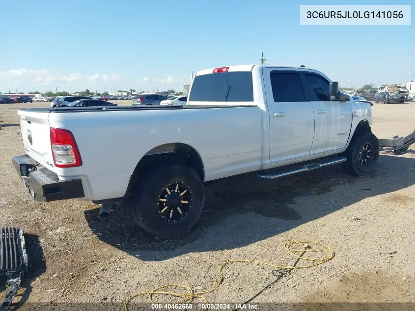 2020 Ram 2500 Big Horn 4X4 8' Box VIN: 3C6UR5JL0LG141056 Lot: 40462668