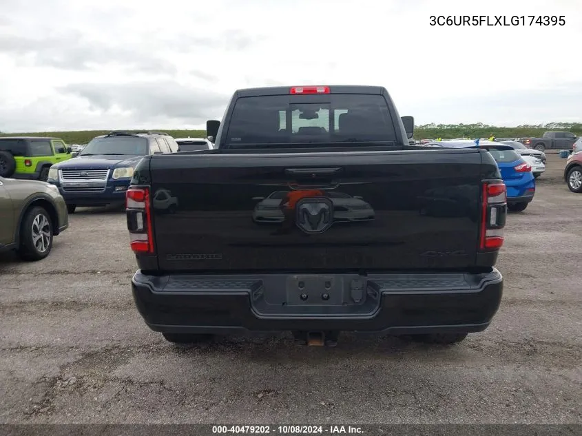 2020 Ram 2500 Laramie 4X4 6'4 Box VIN: 3C6UR5FLXLG174395 Lot: 40479202