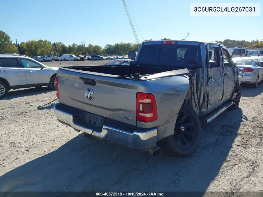 2020 Ram 2500 Tradesman 4X4 6'4 Box VIN: 3C6UR5CL4LG267031 Lot: 40572918