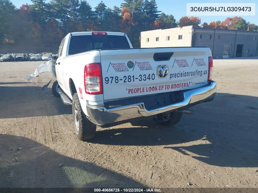 2020 Ram 2500 Tradesman 4X4 8' Box VIN: 3C6UR5HJ7LG309473 Lot: 40656725