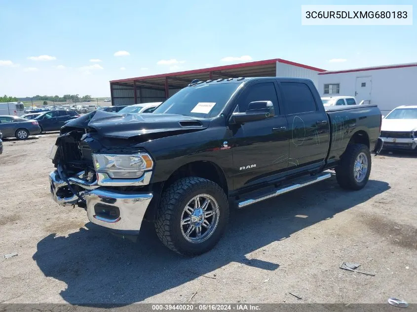 2021 Ram 2500 Big Horn 4X4 6'4 Box VIN: 3C6UR5DLXMG680183 Lot: 39440020