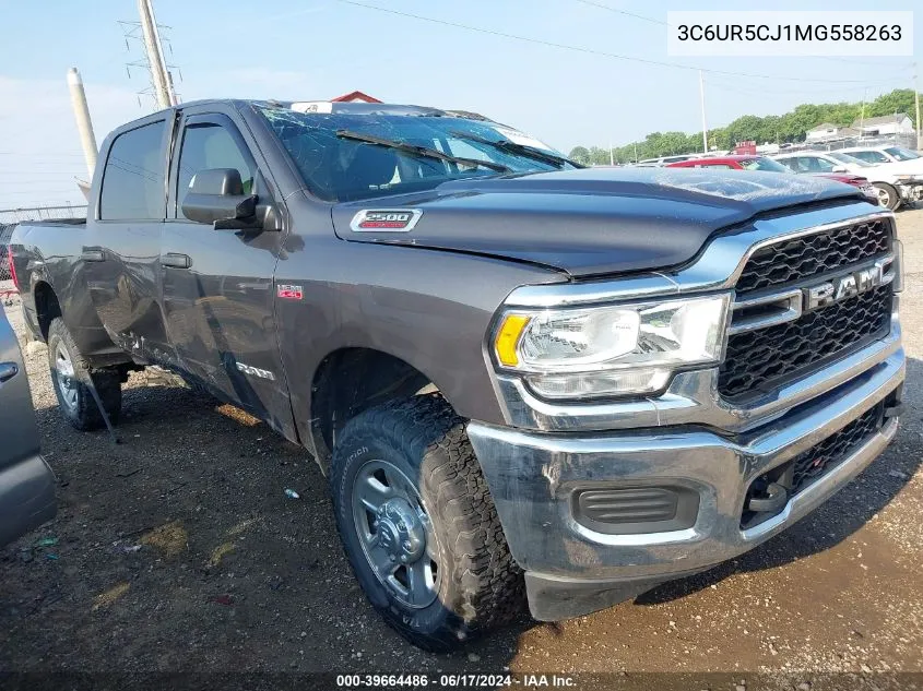 2021 Ram 2500 Tradesman 4X4 6'4 Box VIN: 3C6UR5CJ1MG558263 Lot: 39664486