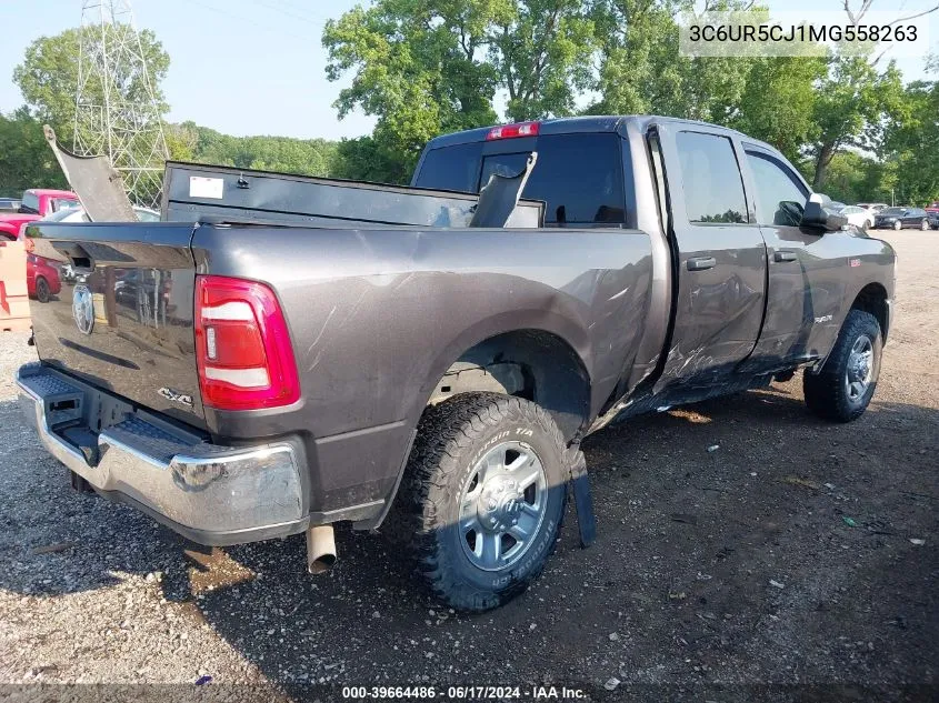 2021 Ram 2500 Tradesman 4X4 6'4 Box VIN: 3C6UR5CJ1MG558263 Lot: 39664486