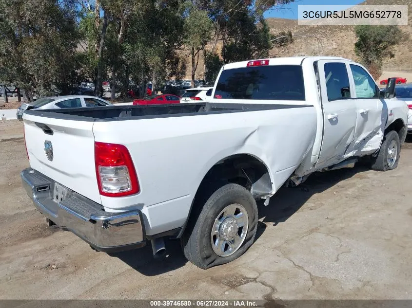 3C6UR5JL5MG652778 2021 Ram 2500 Big Horn 4X4 8' Box