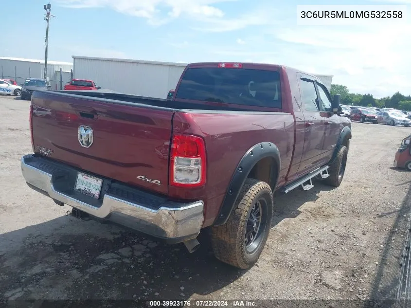 3C6UR5ML0MG532558 2021 Ram 2500 Big Horn Mega Cab 4X4 6'4' Box