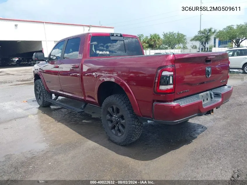 3C6UR5SL2MG509611 2021 Ram 2500 Limited 4X4 6'4 Box