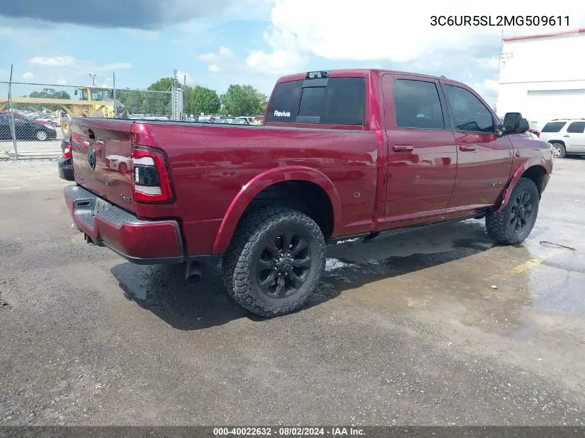 3C6UR5SL2MG509611 2021 Ram 2500 Limited 4X4 6'4 Box