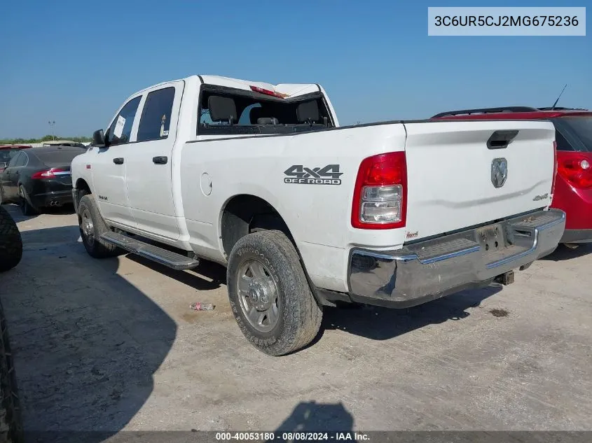 3C6UR5CJ2MG675236 2021 Ram 2500 Tradesman 4X4 6'4 Box