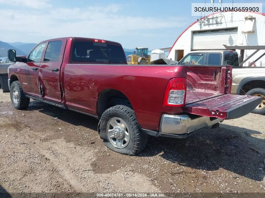 3C6UR5HJ0MG659903 2021 Ram 2500 Tradesman 4X4 8' Box