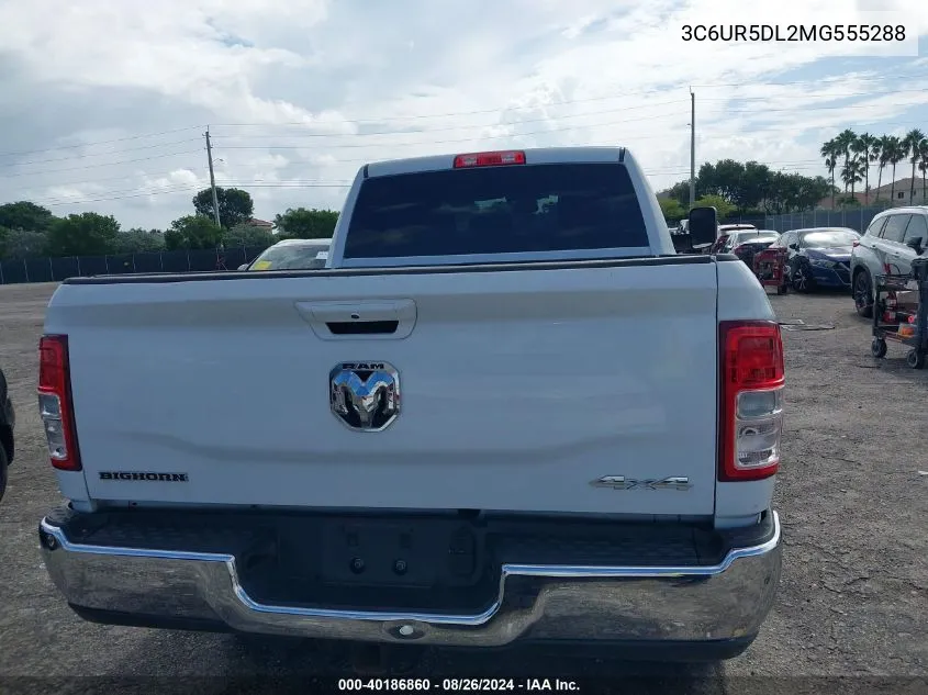 2021 Ram 2500 VIN: 3C6UR5DL2MG555288 Lot: 40186860