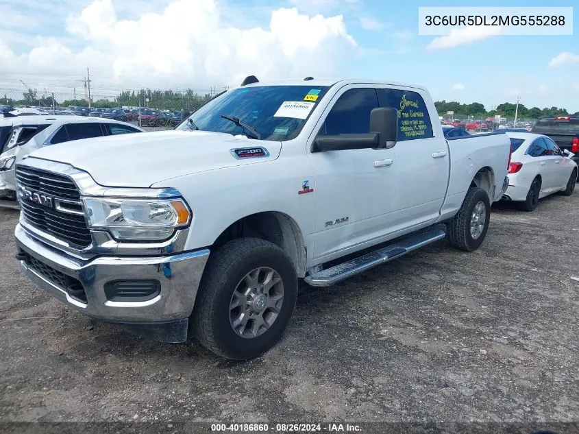 2021 Ram 2500 VIN: 3C6UR5DL2MG555288 Lot: 40186860