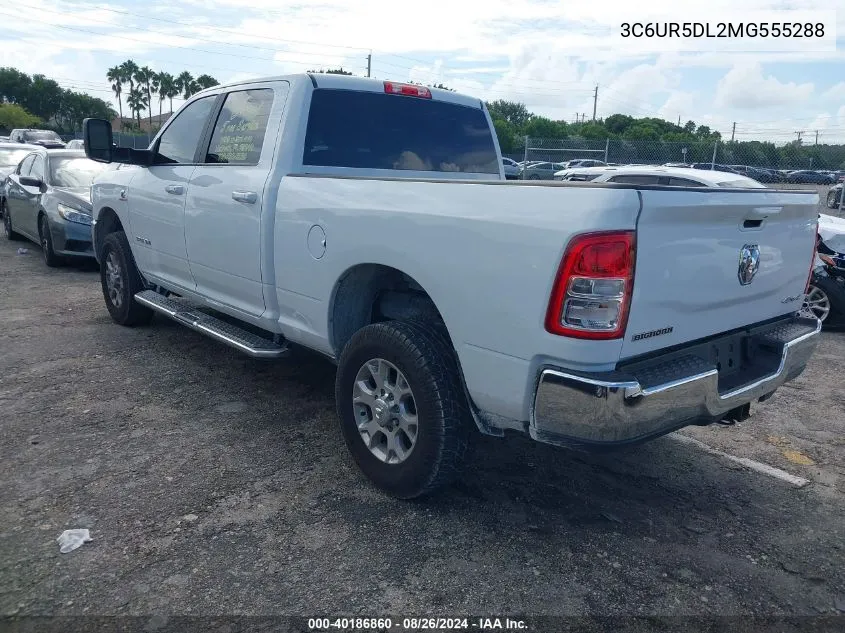 2021 Ram 2500 VIN: 3C6UR5DL2MG555288 Lot: 40186860