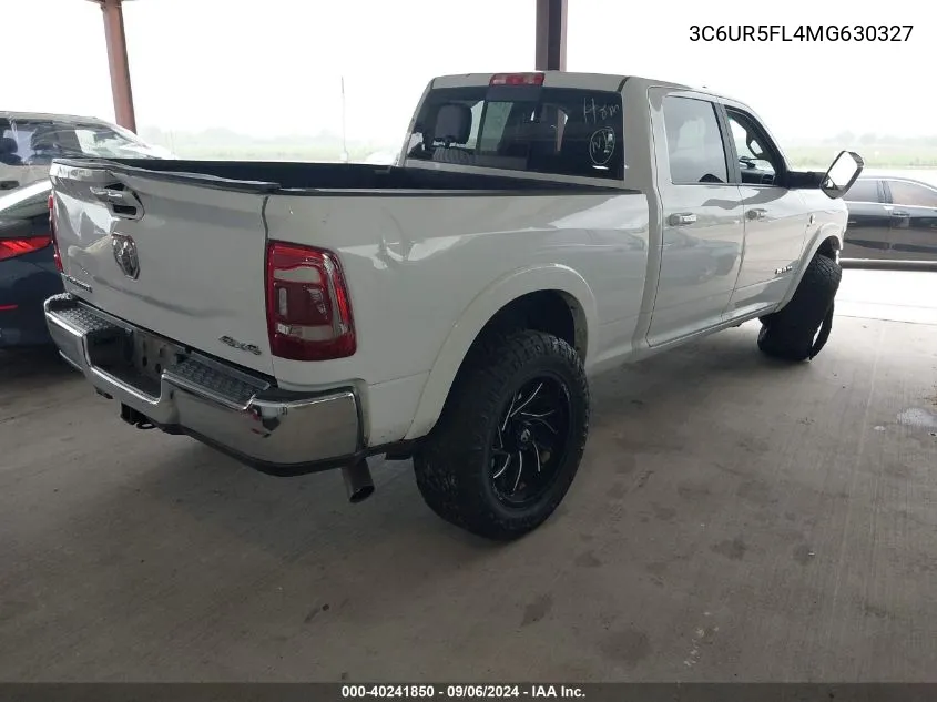 3C6UR5FL4MG630327 2021 Ram 2500 Laramie 4X4 6'4 Box