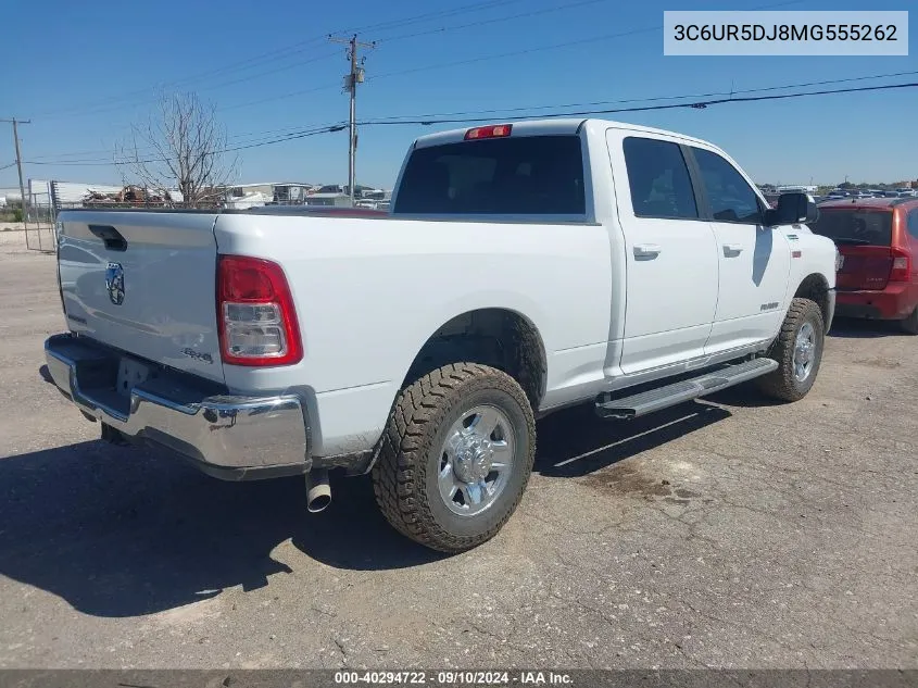 3C6UR5DJ8MG555262 2021 Ram 2500 Big Horn 4X4 6'4 Box