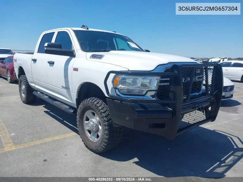 2021 Ram 2500 Tradesman 4X4 6'4 Box VIN: 3C6UR5CJ2MG657304 Lot: 40296202