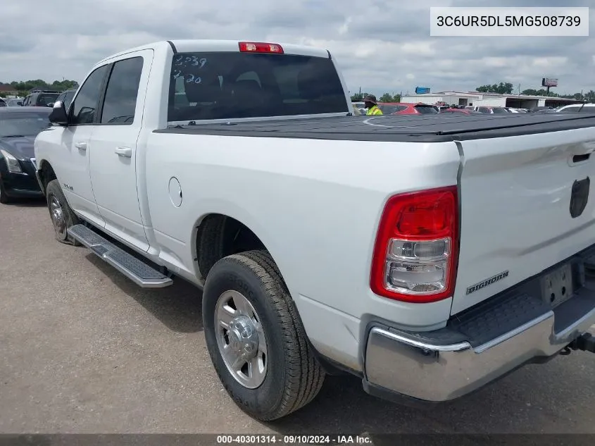 2021 Ram 2500 Big Horn VIN: 3C6UR5DL5MG508739 Lot: 40301314