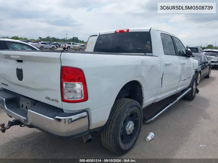 2021 Ram 2500 Big Horn VIN: 3C6UR5DL5MG508739 Lot: 40301314