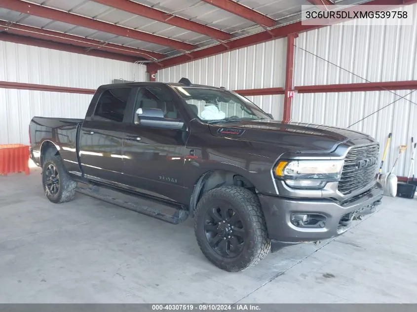 2021 Ram 2500 VIN: 3C6UR5DLXMG539758 Lot: 40307519