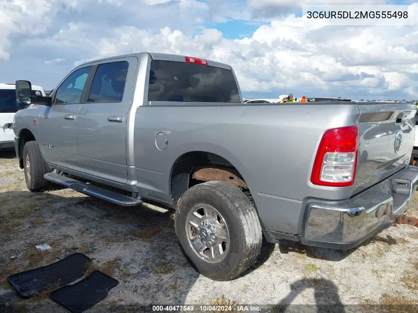 2021 Ram 2500 Big Horn 4X4 6'4 Box VIN: 3C6UR5DL2MG555498 Lot: 40477549