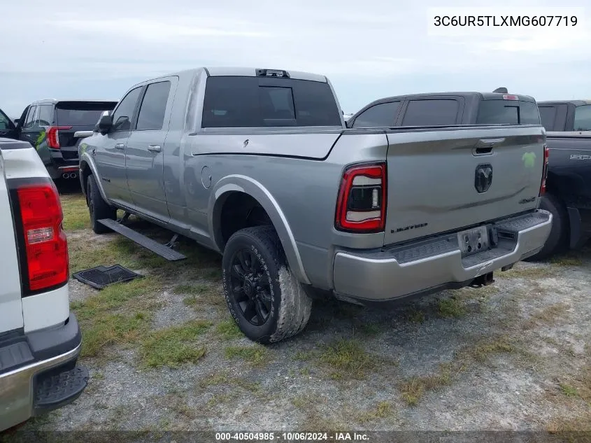 2021 Ram 2500 Limited VIN: 3C6UR5TLXMG607719 Lot: 40504985