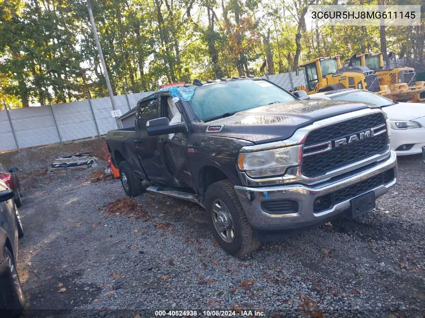 2021 Ram 2500 Tradesman 4X4 8' Box VIN: 3C6UR5HJ8MG611145 Lot: 40524938