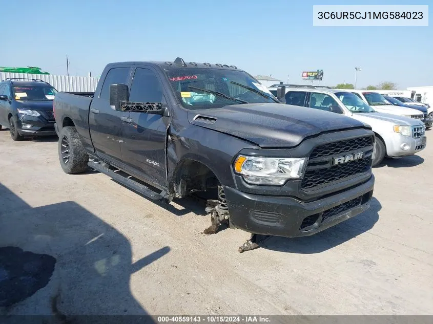 2021 Ram 2500 Tradesman 4X4 6'4 Box VIN: 3C6UR5CJ1MG584023 Lot: 40559143