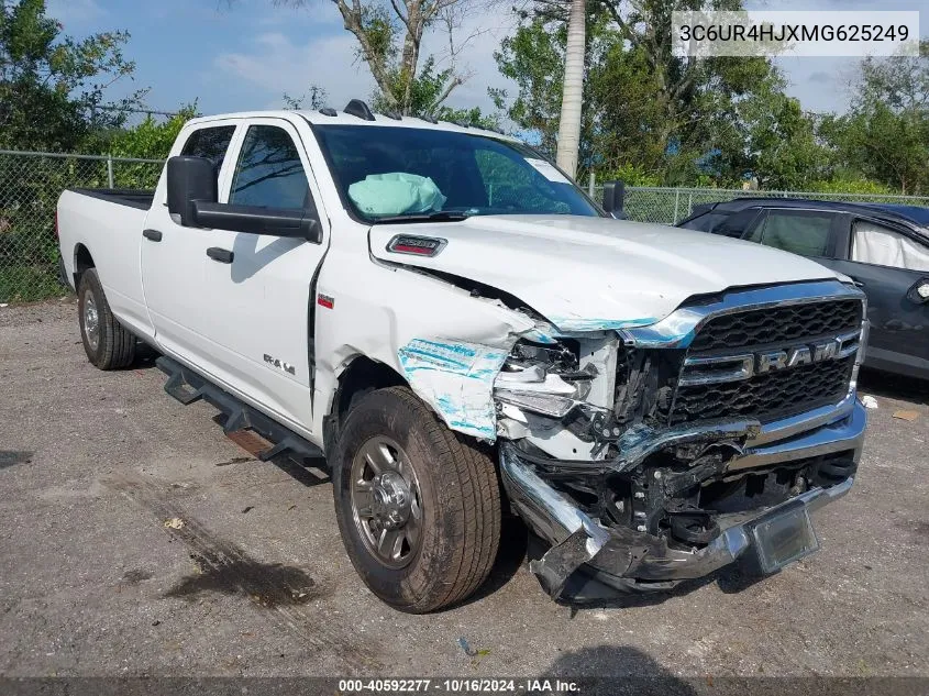 2021 Ram 2500 Tradesman 4X2 8' Box VIN: 3C6UR4HJXMG625249 Lot: 40592277