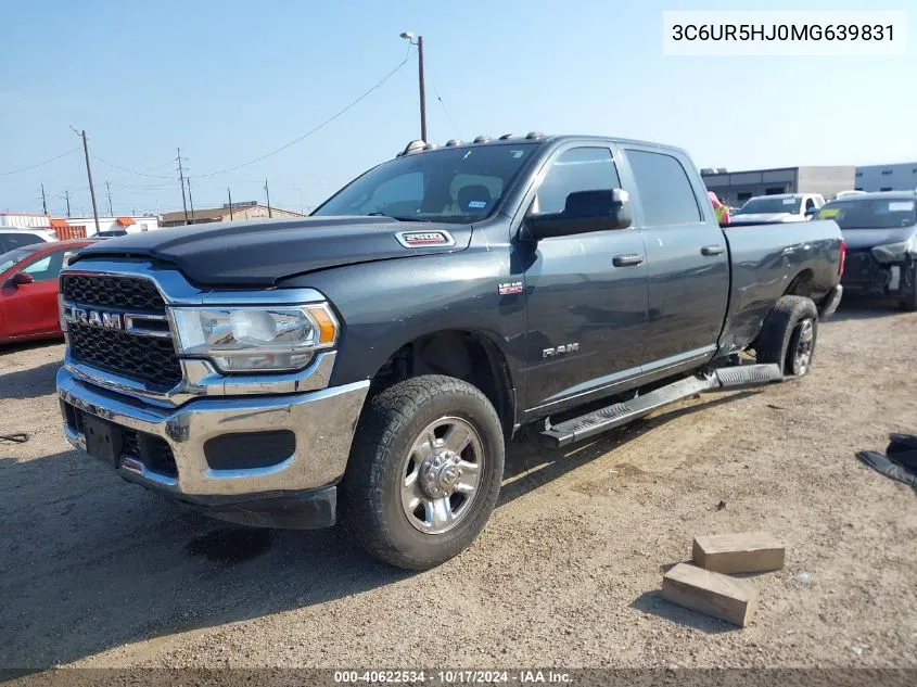 2021 Ram 2500 Tradesman 4X4 8' Box VIN: 3C6UR5HJ0MG639831 Lot: 40622534