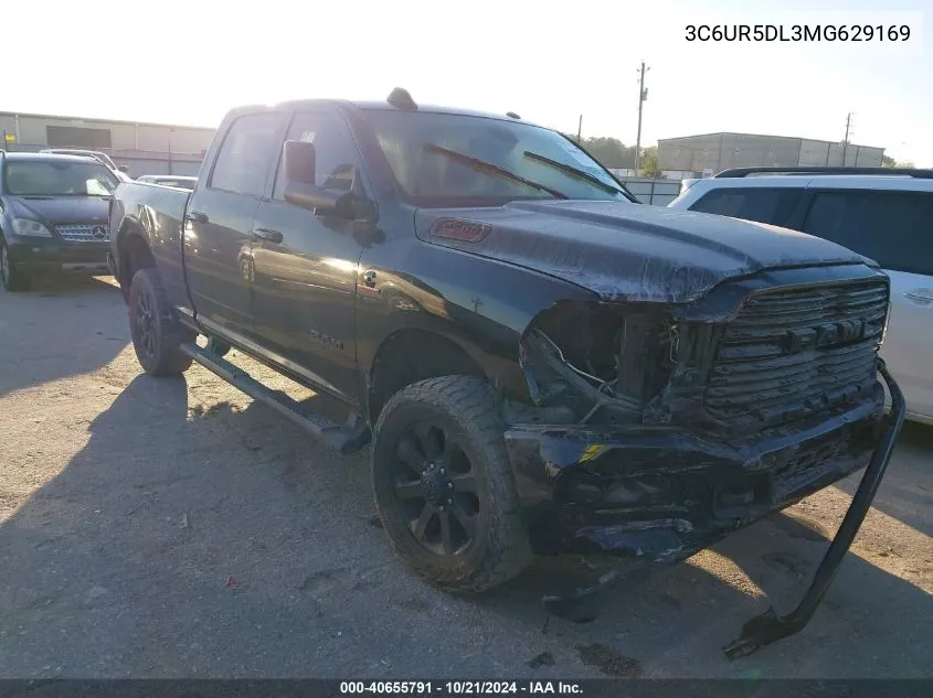 2021 Ram 2500 VIN: 3C6UR5DL3MG629169 Lot: 40655791