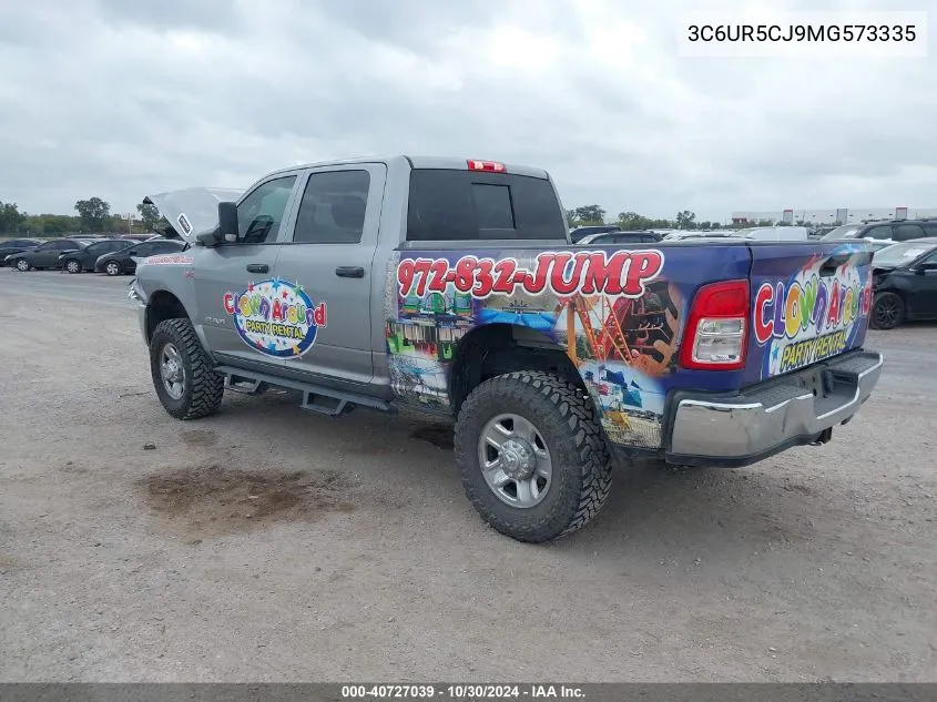 2021 Ram 2500 Tradesman 4X4 6'4 Box VIN: 3C6UR5CJ9MG573335 Lot: 40727039