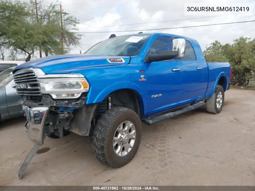 3C6UR5NL5MG612419 2021 Ram 2500 Laramie 4X4 6'4 Box