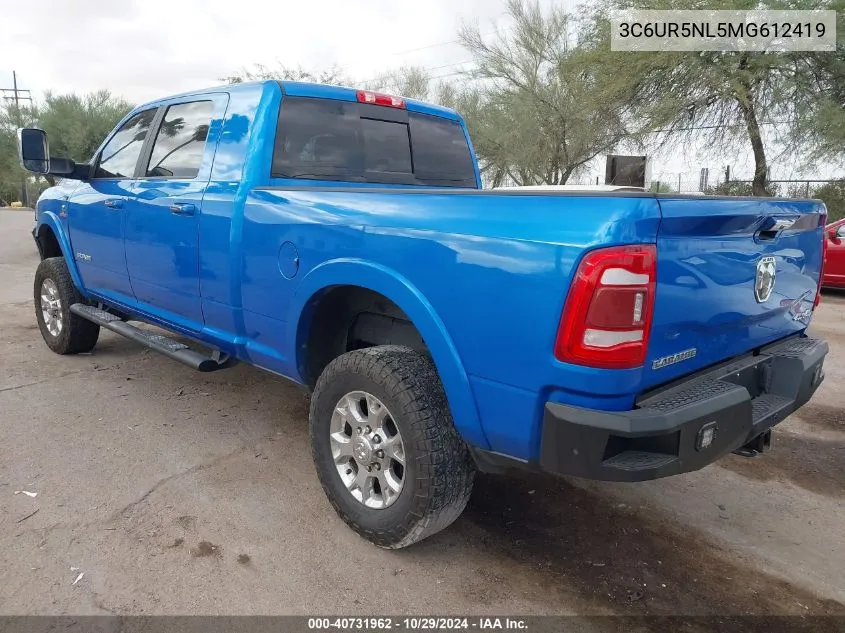 3C6UR5NL5MG612419 2021 Ram 2500 Laramie 4X4 6'4 Box