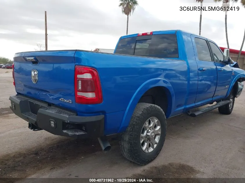 3C6UR5NL5MG612419 2021 Ram 2500 Laramie 4X4 6'4 Box