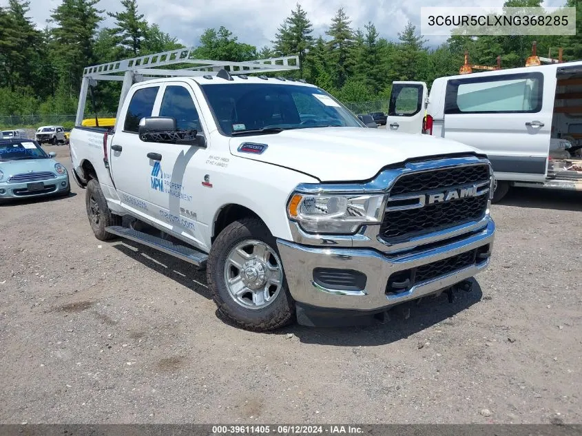 2022 Ram 2500 Tradesman 4X4 6'4 Box VIN: 3C6UR5CLXNG368285 Lot: 39611405