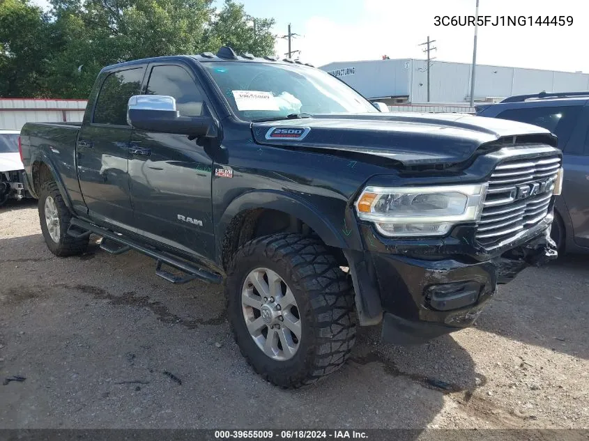 2022 Ram 2500 Laramie 4X4 6'4 Box VIN: 3C6UR5FJ1NG144459 Lot: 39655009