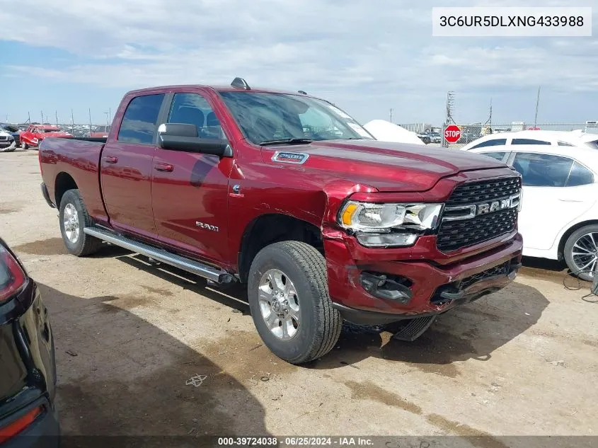 3C6UR5DLXNG433988 2022 Ram 2500 Lone Star 4X4 6'4 Box