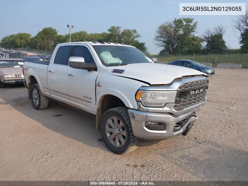 2022 Ram 2500 Limited 4X4 6'4 Box VIN: 3C6UR5SL2NG129055 Lot: 39854845