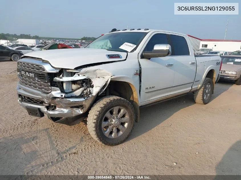 2022 Ram 2500 Limited 4X4 6'4 Box VIN: 3C6UR5SL2NG129055 Lot: 39854845