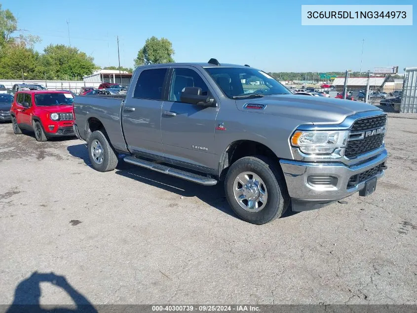 2022 Ram 2500 Big Horn 4X4 6'4 Box VIN: 3C6UR5DL1NG344973 Lot: 40300739