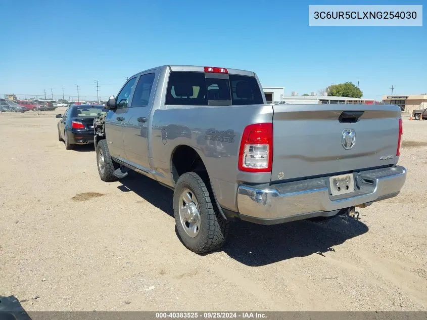 3C6UR5CLXNG254030 2022 Ram 2500 Tradesman 4X4 6'4 Box