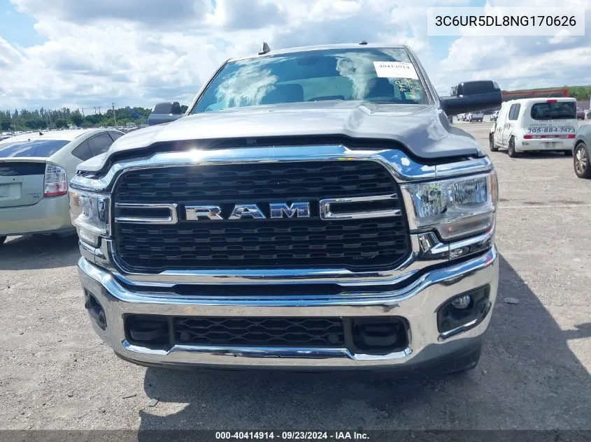 3C6UR5DL8NG170626 2022 Ram 2500 Big Horn 4X4 6'4 Box