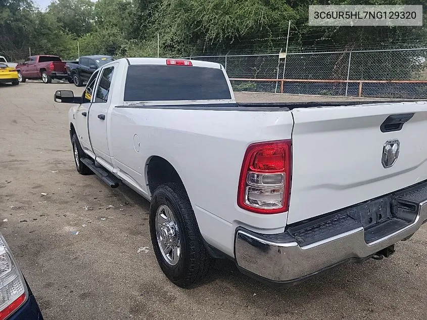 2022 Ram 2500 Tradesman 4X4 8' Box VIN: 3C6UR5HL7NG129320 Lot: 40454250