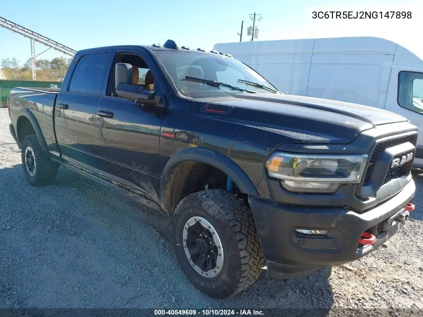 2022 Ram 2500 Power Wagon 4X4 6'4 Box VIN: 3C6TR5EJ2NG147898 Lot: 40549609